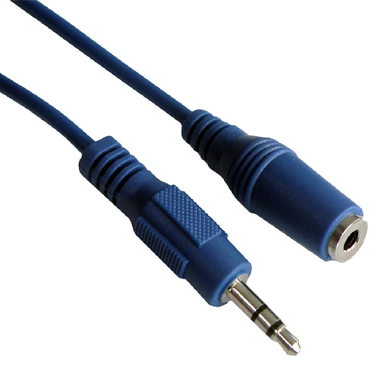 Astrum AE115 3.5mm Male to Female Audio Extension Cable with 1.5m Length
